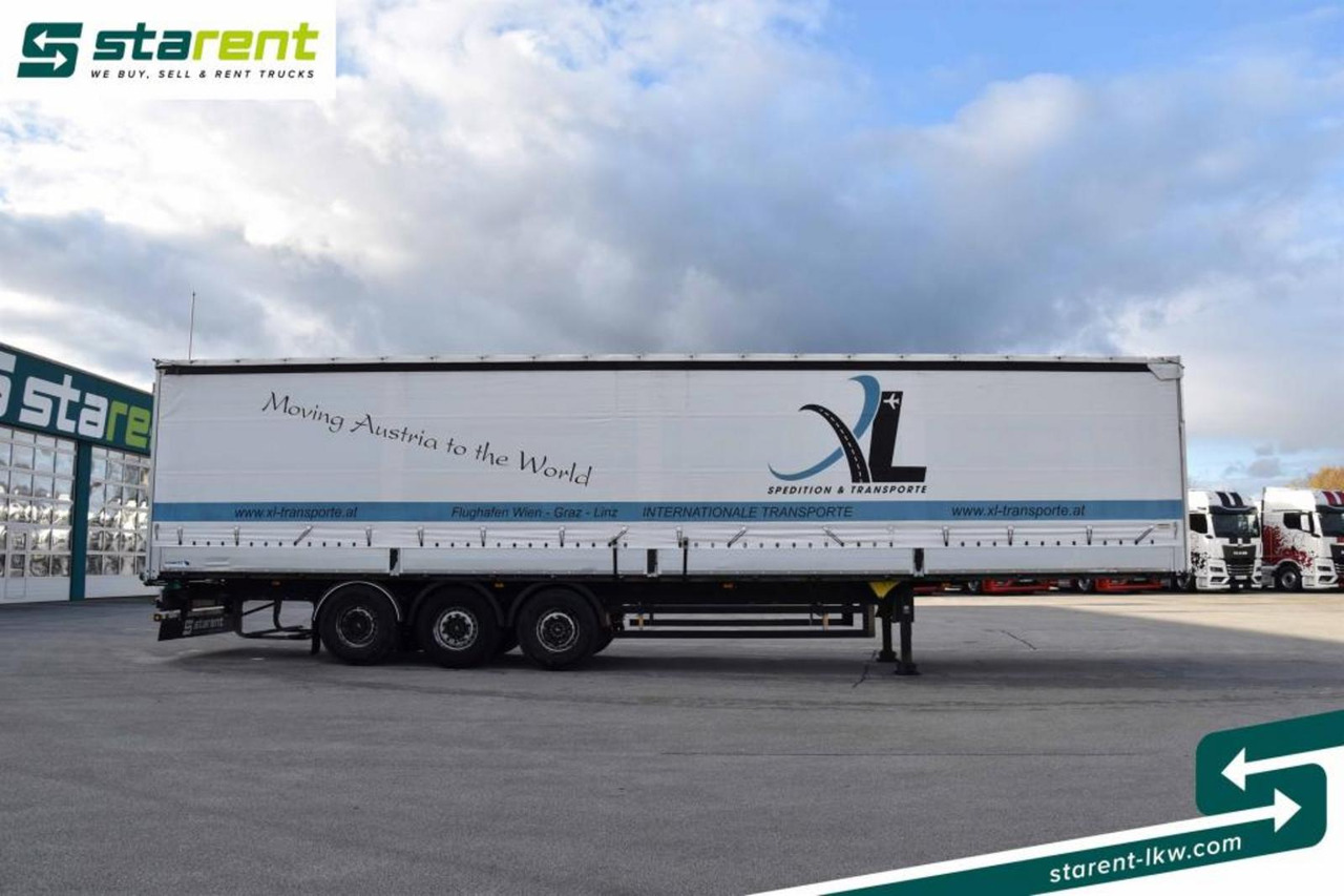 Schmitz Bordwandtrailer 60cm Liftachse TÜV 07/26 - Тентованный полуприцеп: фото 4 Schmitz Bordwandtrailer 60cm Liftachse TÜV 07/26 - Тентованный полуприцеп: фото 4