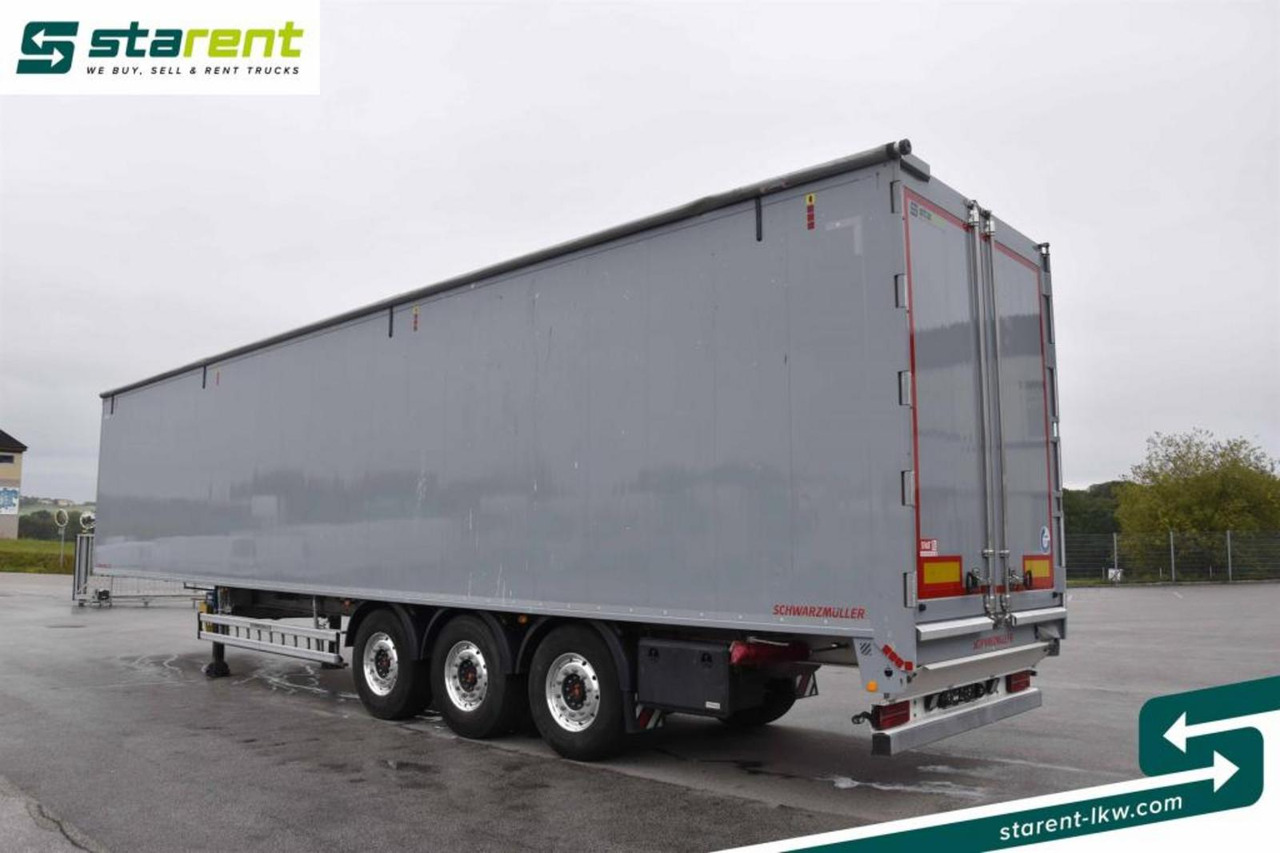 Полуприцеп с подвижным полом Schwarzmüller Schubbodenauflieger 10mm elektrisches Verdeck 91m³: фото 7