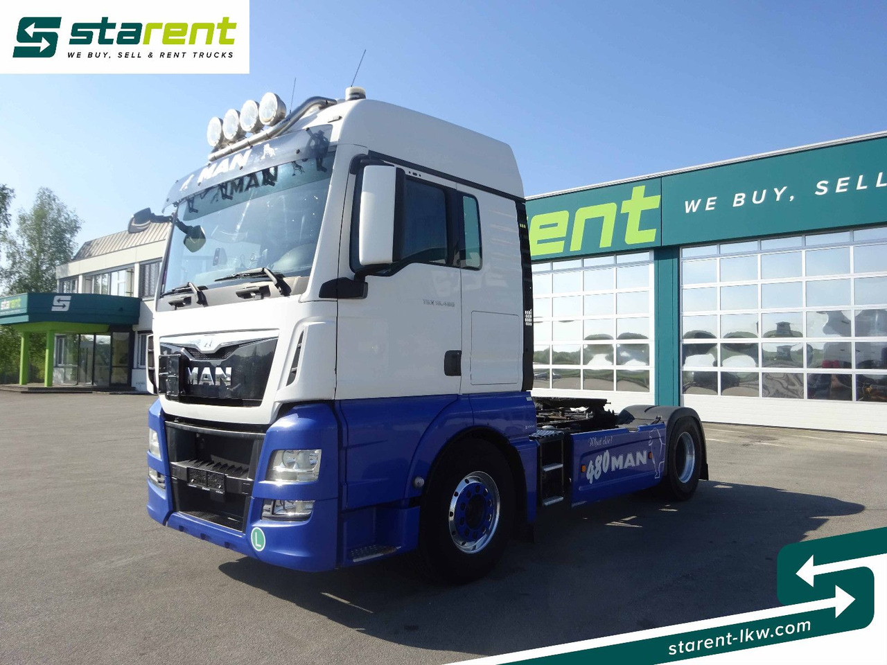 MAN TGX 18.480, 2 Leiter Hydraulik, Retarder, ADR - Тягач: фото 1 MAN TGX 18.480, 2 Leiter Hydraulik, Retarder, ADR - Тягач: фото 1