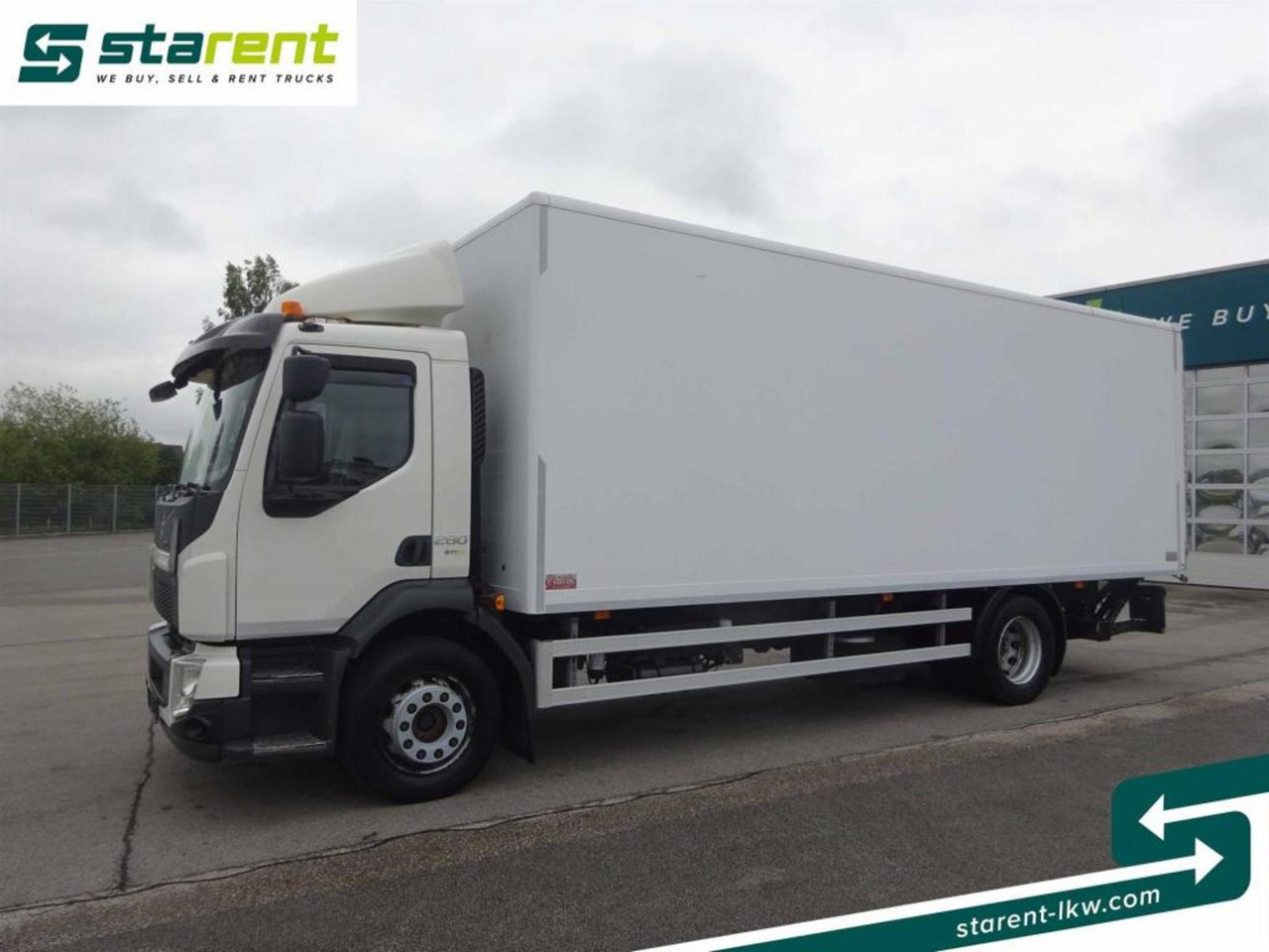 Volvo FL 280 Koffer Ladebordwand 18 Tonnen Kamera - Грузовик с закрытым кузовом: фото 1 Volvo FL 280 Koffer Ladebordwand 18 Tonnen Kamera - Грузовик с закрытым кузовом: фото 1