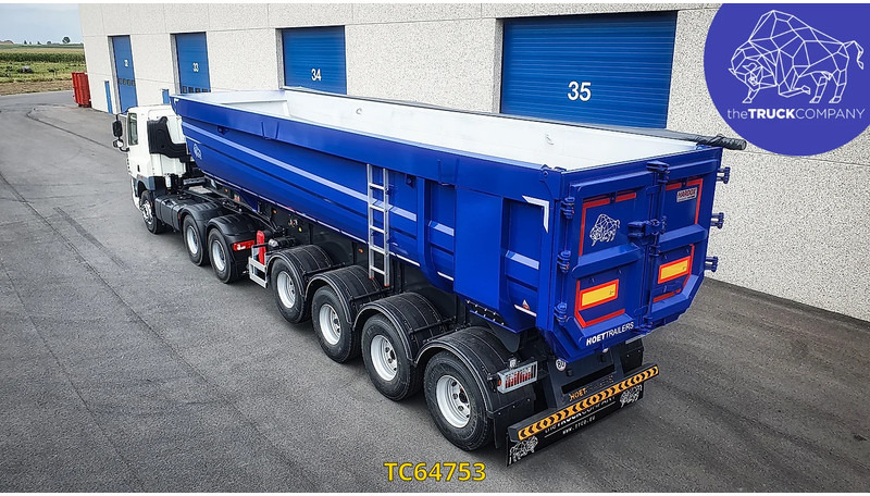 Самосвальный полуприцеп Hoet Trailers 4 axle: фото 9