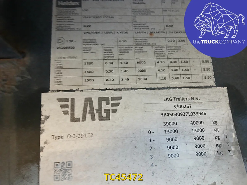 Полуприцеп бортовой/ Платформа LAG: фото 7 Полуприцеп бортовой/ Платформа LAG: фото 7