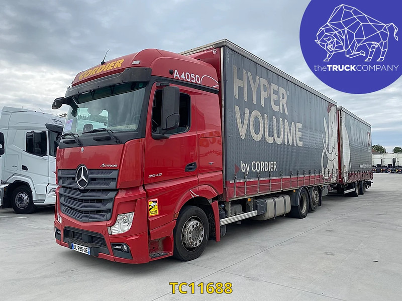 Mercedes-Benz Actros 2648 - Тентованный грузовик: фото 1 Mercedes-Benz Actros 2648 - Тентованный грузовик: фото 1