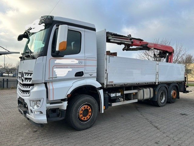Mercedes-Benz 2545 Kran FASSI F195AS Mercedes-Benz 2545 Kran FASSI F195AS - Грузовик бортовой/ Платформа, Автоманипулятор: фото 2 Mercedes-Benz 2545 Kran FASSI F195AS Mercedes-Benz 2545 Kran FASSI F195AS - Грузовик бортовой/ Платформа, Автоманипулятор: фото 2