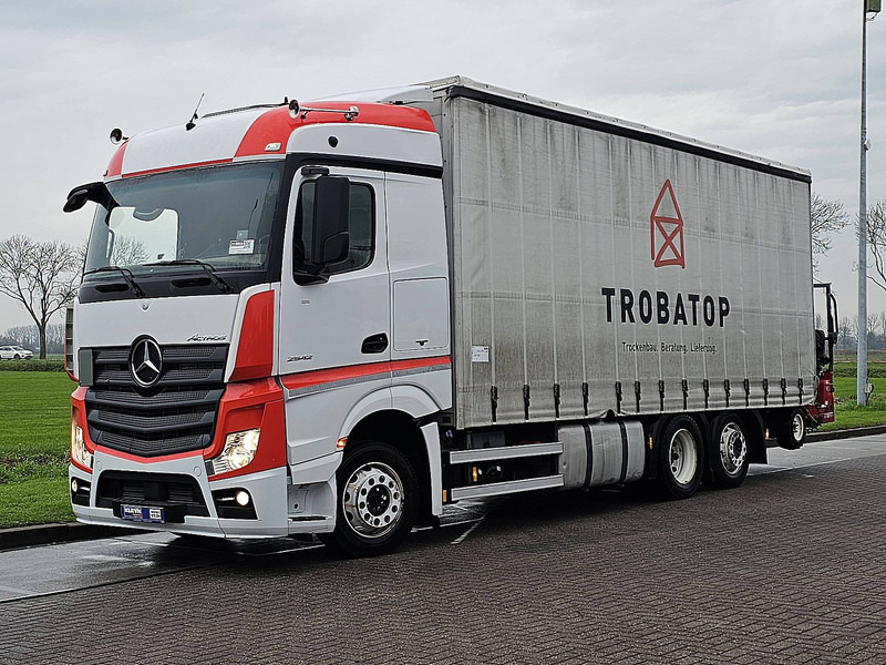 Mercedes-Benz ACTROS 2542 LS 6X2 RET. MOFFET 2020 - Тентованный грузовик: фото 2 Mercedes-Benz ACTROS 2542 LS 6X2 RET. MOFFET 2020 - Тентованный грузовик: фото 2