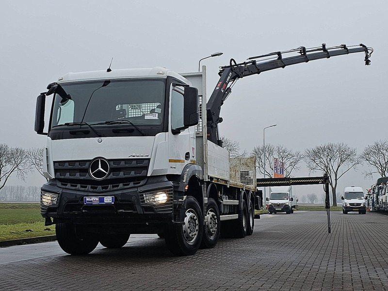 Mercedes-Benz AROCS 3240 HIAB 232ES5 - Грузовик бортовой/ Платформа, Автоманипулятор: фото 1 Mercedes-Benz AROCS 3240 HIAB 232ES5 - Грузовик бортовой/ Платформа, Автоманипулятор: фото 1