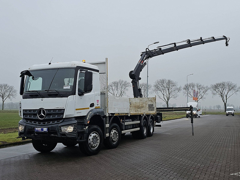 Mercedes-Benz AROCS 3240 HIAB 232ES5 - Грузовик бортовой/ Платформа, Автоманипулятор: фото 2 Mercedes-Benz AROCS 3240 HIAB 232ES5 - Грузовик бортовой/ Платформа, Автоманипулятор: фото 2