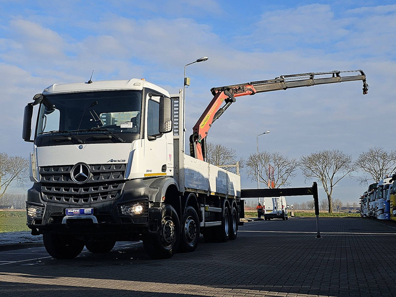 Mercedes-Benz AROCS 3240 PK23000-4 - Грузовик бортовой/ Платформа, Автоманипулятор: фото 1 Mercedes-Benz AROCS 3240 PK23000-4 - Грузовик бортовой/ Платформа, Автоманипулятор: фото 1