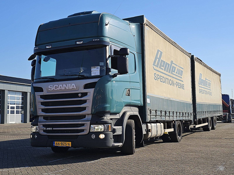 Scania R450 4X2 RETARDER COMBI - Тентованный грузовик: фото 1 Scania R450 4X2 RETARDER COMBI - Тентованный грузовик: фото 1