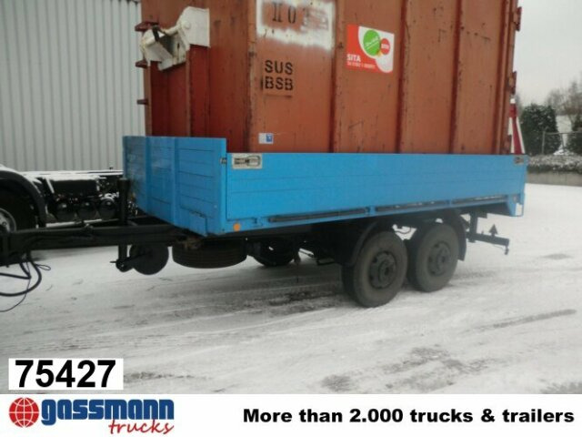 GOEBEL & SOHN TA8 - Прицеп бортовой/ Платформа: фото 1 GOEBEL & SOHN TA8 - Прицеп бортовой/ Платформа: фото 1