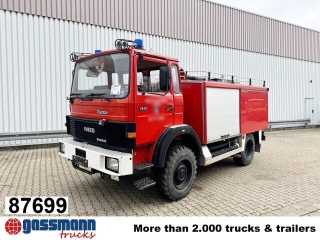 Iveco 75-14 AW 4x4, TLF 8/18 - Машина скорой помощи: фото 1 Iveco 75-14 AW 4x4, TLF 8/18 - Машина скорой помощи: фото 1