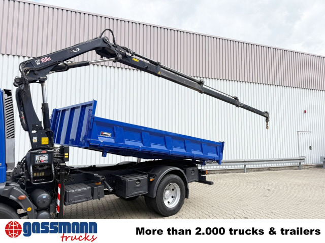 Iveco EuroCargo ML120E28K 4x2 mit Kran Hiab XS088 ES-3 - Самосвал, Автоманипулятор: фото 2 Iveco EuroCargo ML120E28K 4x2 mit Kran Hiab XS088 ES-3 - Самосвал, Автоманипулятор: фото 2