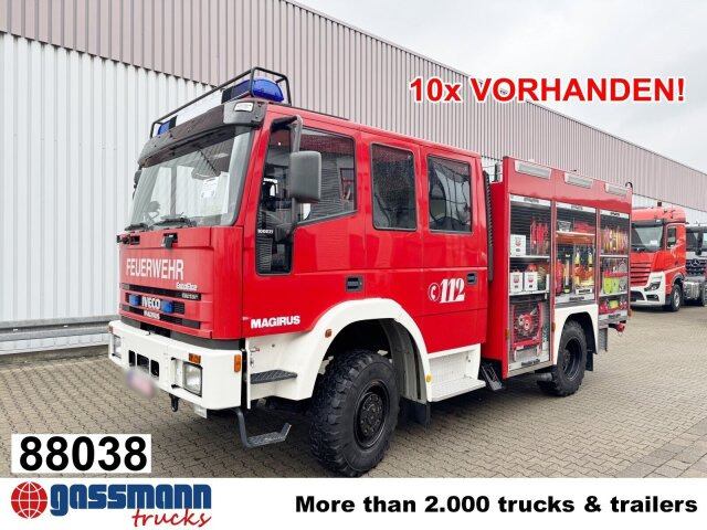 Iveco EuroFire FF 100 E 21 WR tector 4x4 Doka, LF 8/6 - Пожарная машина: фото 1 Iveco EuroFire FF 100 E 21 WR tector 4x4 Doka, LF 8/6 - Пожарная машина: фото 1