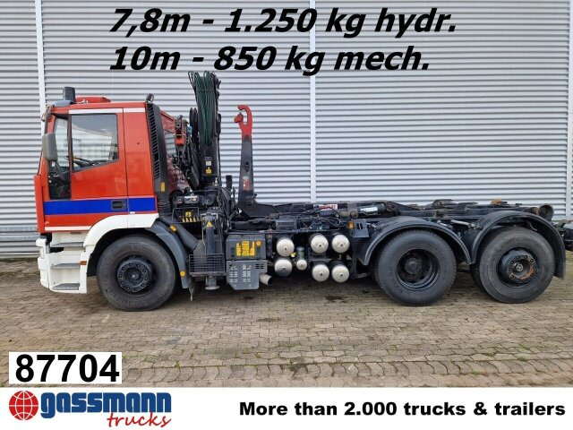 Iveco EuroTech 240E38 6x2-4, Lift-/Lenkachse, - Крюковой мультилифт, Автоманипулятор: фото 1 Iveco EuroTech 240E38 6x2-4, Lift-/Lenkachse, - Крюковой мультилифт, Автоманипулятор: фото 1