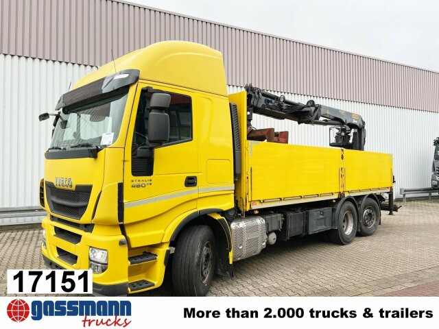 Iveco Stralis AS260SY48 6x2/4, Kran Palfinger PK18001L - Грузовик бортовой/ Платформа, Автоманипулятор: фото 1 Iveco Stralis AS260SY48 6x2/4, Kran Palfinger PK18001L - Грузовик бортовой/ Платформа, Автоманипулятор: фото 1