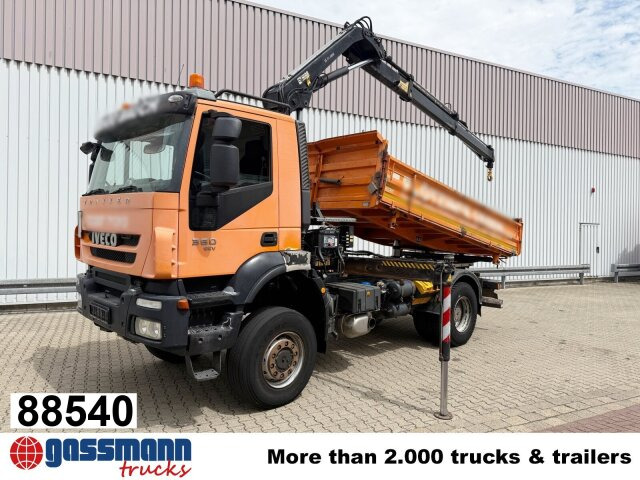Iveco Trakker AD190T36W 4x4, EEV, Kran Hiab 111BS-2 - Самосвал, Автоманипулятор: фото 1 Iveco Trakker AD190T36W 4x4, EEV, Kran Hiab 111BS-2 - Самосвал, Автоманипулятор: фото 1