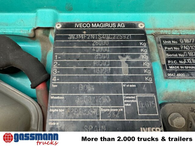 Iveco Trakker AD260T45W 6x6 - Грузовик-шасси: фото 5 Iveco Trakker AD260T45W 6x6 - Грузовик-шасси: фото 5