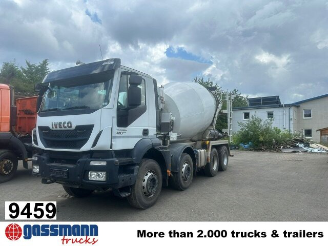 Iveco Trakker AD340T41B 8x4, Betonmischer Stetter ca. - Автобетоносмеситель: фото 1 Iveco Trakker AD340T41B 8x4, Betonmischer Stetter ca. - Автобетоносмеситель: фото 1