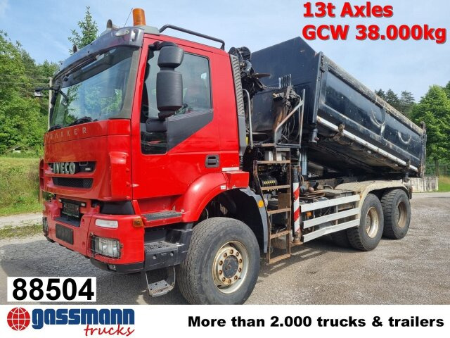 Iveco Trakker AD380T41W 6x6, Bordmatik beidseitig, - Самосвал, Автоманипулятор: фото 1 Iveco Trakker AD380T41W 6x6, Bordmatik beidseitig, - Самосвал, Автоманипулятор: фото 1