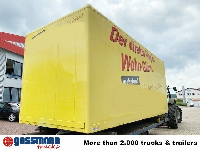 Junge Möbelkofferaufbau, 36 cbm - Сменный кузов - фургон: фото 4 Junge Möbelkofferaufbau, 36 cbm - Сменный кузов - фургон: фото 4