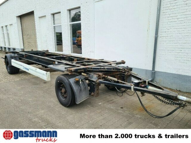 Krone AZW 18, BDF - Прицеп-контейнеровоз/ Сменный кузов: фото 2 Krone AZW 18, BDF - Прицеп-контейнеровоз/ Сменный кузов: фото 2