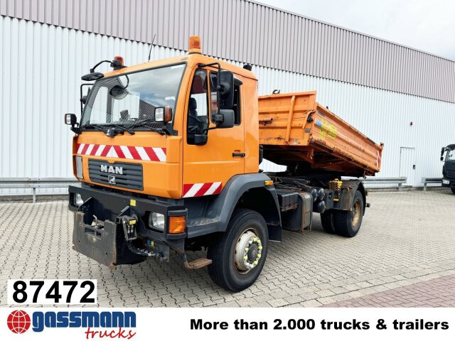 MAN LE 18.280 4X4 BB, Winterdienstausstattung, - Самосвал, Автоманипулятор: фото 1 MAN LE 18.280 4X4 BB, Winterdienstausstattung, - Самосвал, Автоманипулятор: фото 1