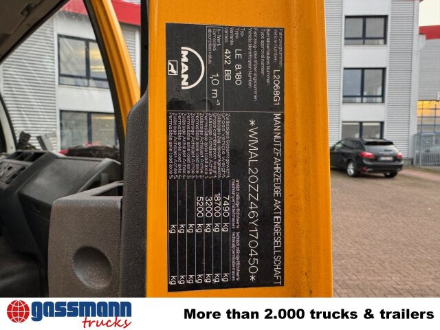 Самосвал MAN LE 8.180 4X2 BB Doka, 2x AHK: фото 7