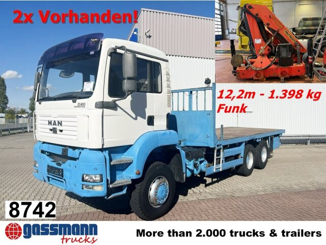 MAN TGA 26.310 6X6 BB, Kran PALFINGER PK 23002 C, - Грузовик бортовой/ Платформа, Автоманипулятор: фото 1 MAN TGA 26.310 6X6 BB, Kran PALFINGER PK 23002 C, - Грузовик бортовой/ Платформа, Автоманипулятор: фото 1