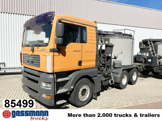MAN TGA 26.430 6X4 BL, Asphaltkocher - Асфальтоукладочная техника, Асфальтоукладочная техника: фото 1 MAN TGA 26.430 6X4 BL, Asphaltkocher - Асфальтоукладочная техника, Асфальтоукладочная техника: фото 1