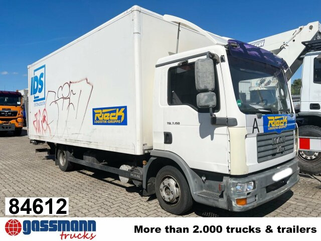 MAN TGL 7.150 4X2 BL mit MBB LBW - Грузовик с закрытым кузовом: фото 1 MAN TGL 7.150 4X2 BL mit MBB LBW - Грузовик с закрытым кузовом: фото 1