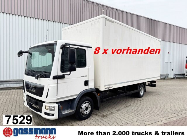 MAN TGL 8.150/180 4x2 BL, Möbelkoffer mit Rolltor - Грузовик с закрытым кузовом: фото 1 MAN TGL 8.150/180 4x2 BL, Möbelkoffer mit Rolltor - Грузовик с закрытым кузовом: фото 1