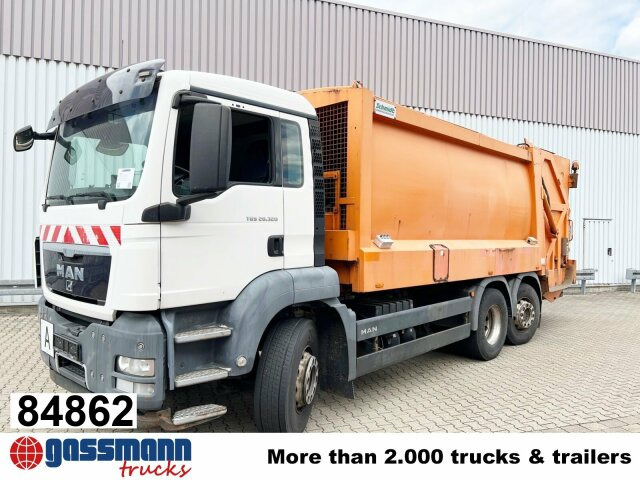MAN TGS 26.320/400 6x2-4 BL, Lift-/Lenkachse, Heil - Мусоровоз: фото 1 MAN TGS 26.320/400 6x2-4 BL, Lift-/Lenkachse, Heil - Мусоровоз: фото 1