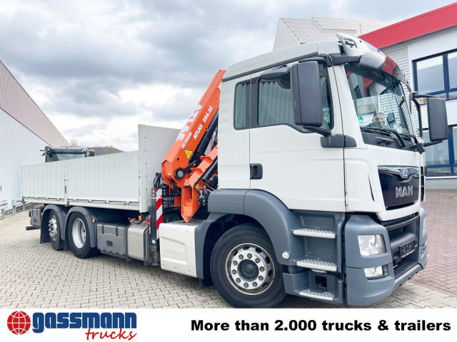 Грузовик бортовой/ Платформа, Автоманипулятор MAN TGS 26.360/400 6x2-4 BL, Lenk-/Lift, Kran Atlas: фото 10