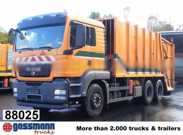 MAN TGS 26.400 6X4 BL, Haller x2c - Мусоровоз: фото 1 MAN TGS 26.400 6X4 BL, Haller x2c - Мусоровоз: фото 1