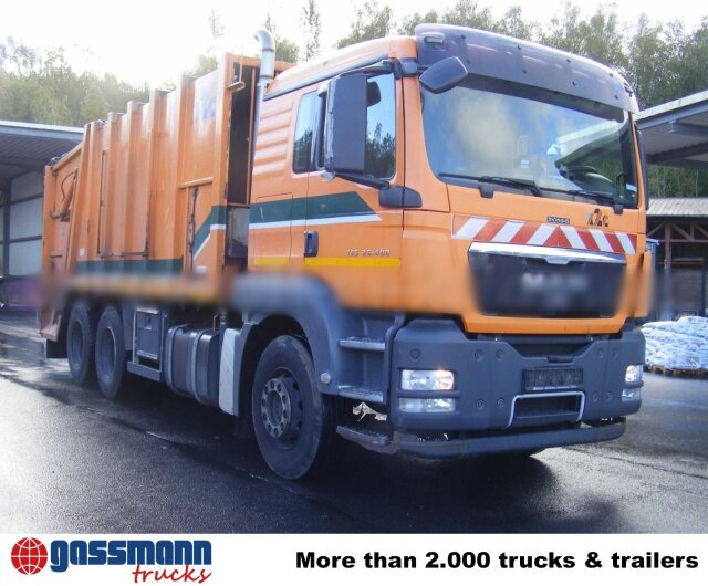 MAN TGS 26.400 6X4 BL, Haller x2c - Мусоровоз: фото 2 MAN TGS 26.400 6X4 BL, Haller x2c - Мусоровоз: фото 2