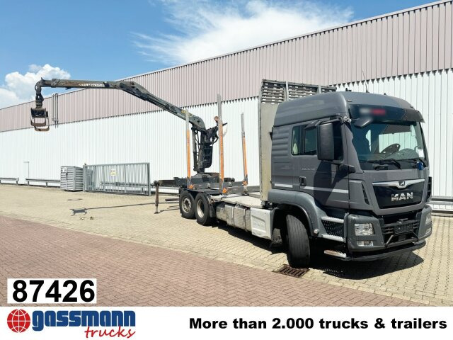 MAN TGS 26.500 6X4H-4 BL, PriTarder, HydroDrive, - Лесовоз, Автоманипулятор: фото 1 MAN TGS 26.500 6X4H-4 BL, PriTarder, HydroDrive, - Лесовоз, Автоманипулятор: фото 1