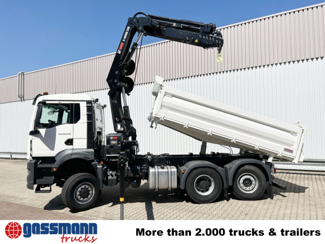 MAN TGS 28.430 6x4-4 BL CH, Lenk-/Liftachse, Kran - Самосвал, Автоманипулятор: фото 5 MAN TGS 28.430 6x4-4 BL CH, Lenk-/Liftachse, Kran - Самосвал, Автоманипулятор: фото 5