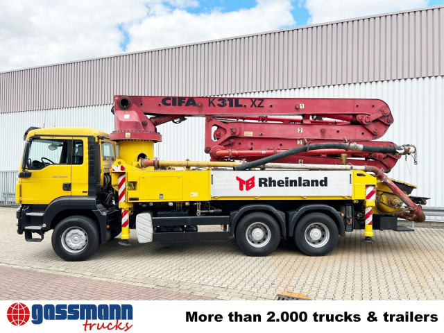 MAN TGS 33.440 6X4 BB, Betonpumpe CIFA K31L XZ, 31m - Автобетононасос: фото 2 MAN TGS 33.440 6X4 BB, Betonpumpe CIFA K31L XZ, 31m - Автобетононасос: фото 2