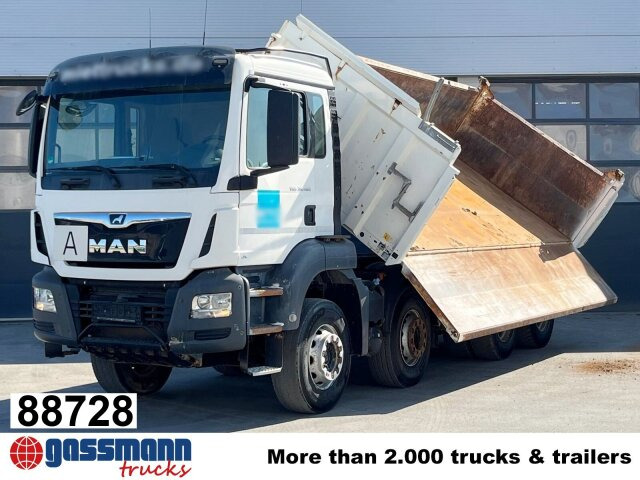 MAN TGS 35.460 8X4 BB, Meiller Bordmatik 13m³ - Самосвал: фото 1 MAN TGS 35.460 8X4 BB, Meiller Bordmatik 13m³ - Самосвал: фото 1