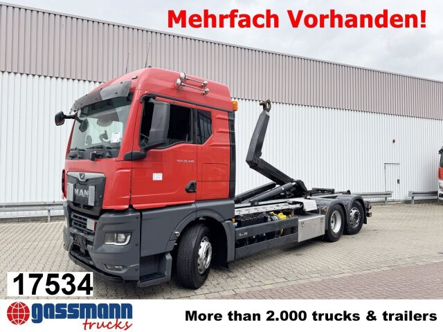 MAN TGX 26.470 6X2-4 BL, Lenk-/Liftachse, - Крюковой мультилифт: фото 1 MAN TGX 26.470 6X2-4 BL, Lenk-/Liftachse, - Крюковой мультилифт: фото 1