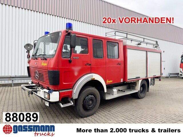 Mercedes-Benz 1222 AF 4x4 Doka, LF 16 TS - Машина скорой помощи: фото 1 Mercedes-Benz 1222 AF 4x4 Doka, LF 16 TS - Машина скорой помощи: фото 1