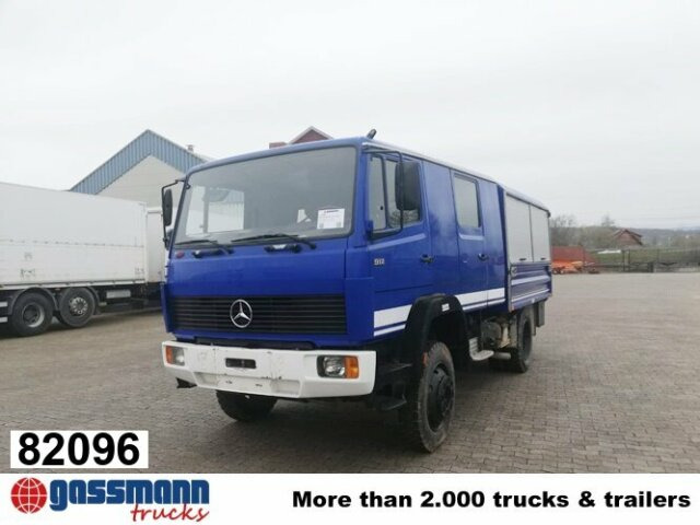 Mercedes-Benz 917 AF 4x4 Doka - Грузовик бортовой/ Платформа: фото 1 Mercedes-Benz 917 AF 4x4 Doka - Грузовик бортовой/ Платформа: фото 1