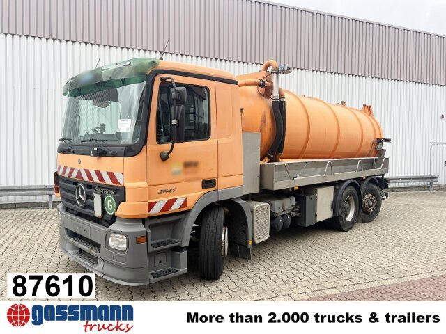 Mercedes-Benz Actros 2541 L 6x2, Lenkachse, Küller Saug- und - Подметально-уборочная машина: фото 1 Mercedes-Benz Actros 2541 L 6x2, Lenkachse, Küller Saug- und - Подметально-уборочная машина: фото 1