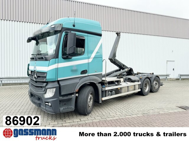 Mercedes-Benz Actros 2545 L 6x2/46, Retarder, Lenk-/Liftachse, - Крюковой мультилифт: фото 1 Mercedes-Benz Actros 2545 L 6x2/46, Retarder, Lenk-/Liftachse, - Крюковой мультилифт: фото 1