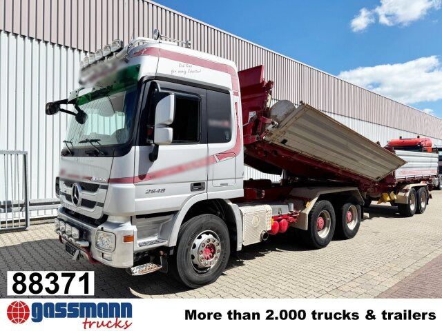 Mercedes-Benz Actros 2648 LK 6x4, Retarder, Bordmatik, - Самосвал: фото 1 Mercedes-Benz Actros 2648 LK 6x4, Retarder, Bordmatik, - Самосвал: фото 1