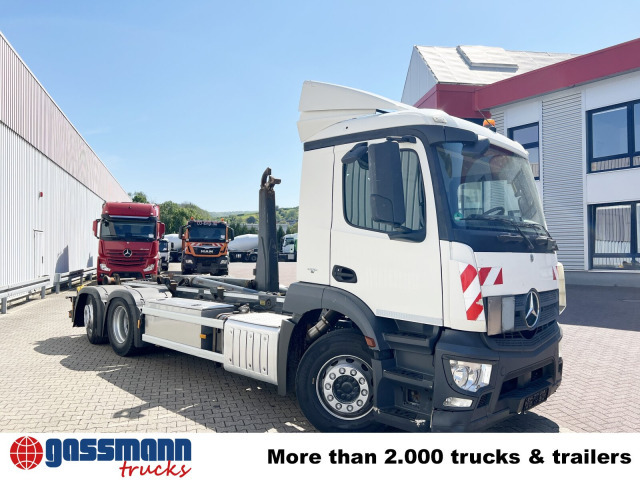 Крюковой мультилифт Mercedes-Benz Antos 2543 L 6x2, Lenk-/Liftachse: фото 8