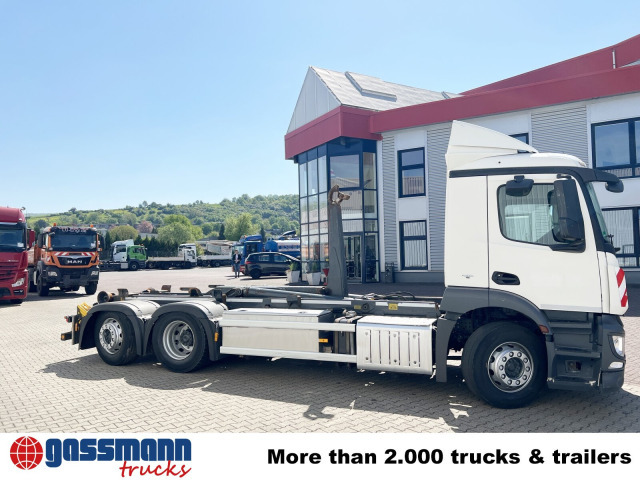 Крюковой мультилифт Mercedes-Benz Antos 2543 L 6x2, Lenk-/Liftachse: фото 9