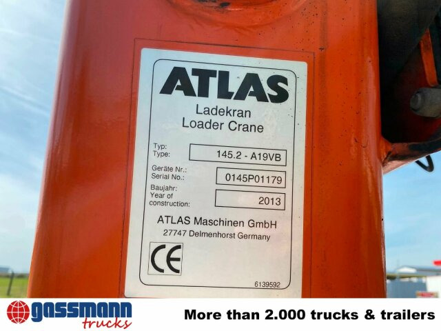 Mercedes-Benz Arocs 2545 L/6x2/4, Atlas Kran, 145.2-A19 VB, - Грузовик бортовой/ Платформа, Автоманипулятор: фото 2 Mercedes-Benz Arocs 2545 L/6x2/4, Atlas Kran, 145.2-A19 VB, - Грузовик бортовой/ Платформа, Автоманипулятор: фото 2