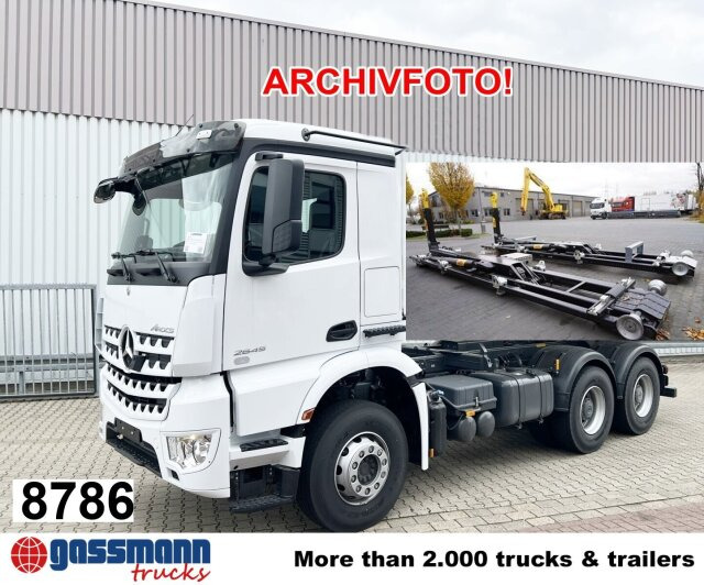 Mercedes-Benz Arocs 2645 K 6x4, Retarder, MirrorCam - Крюковой мультилифт: фото 1 Mercedes-Benz Arocs 2645 K 6x4, Retarder, MirrorCam - Крюковой мультилифт: фото 1