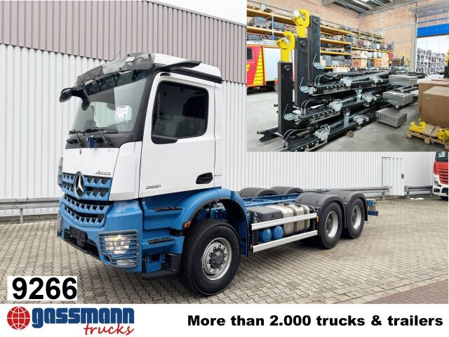 Mercedes-Benz Arocs 2651 L 6x6, HydroDrive, MirrorCam, - Крюковой мультилифт: фото 1 Mercedes-Benz Arocs 2651 L 6x6, HydroDrive, MirrorCam, - Крюковой мультилифт: фото 1